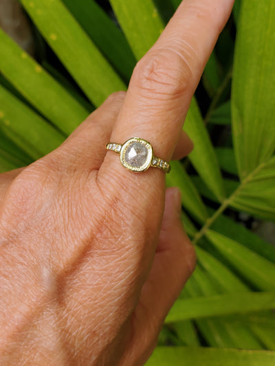 Enchanted Joy Rustic Diamond Ring