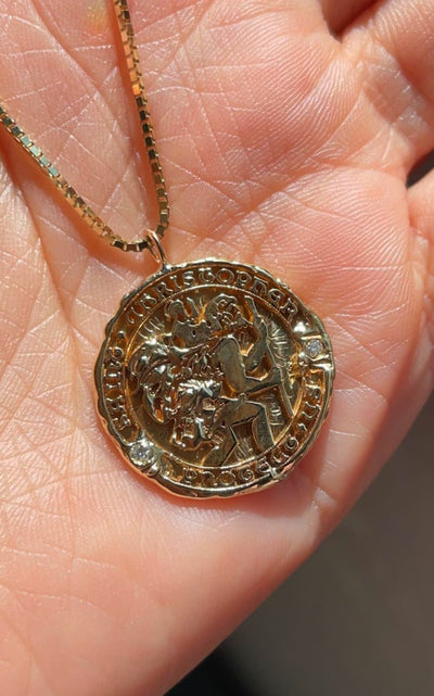 St. Christopher Miraculous Medallion